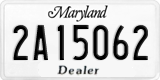 Maryland, Dealer (1A23456)