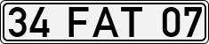 License plate of Turkey, Regular plates