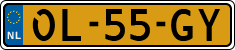 License plate of the Netherlands, Semi-trailers