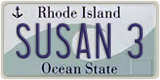 Rhode Island, Vanity Plates