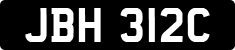 License plate of the United Kingdom, 1963 year system