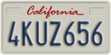 California, Passenger Car (1ABC234)
