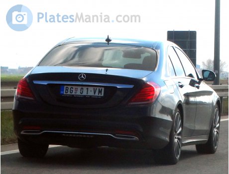 BG 01-VM, Mercedes-Benz S-Klasse