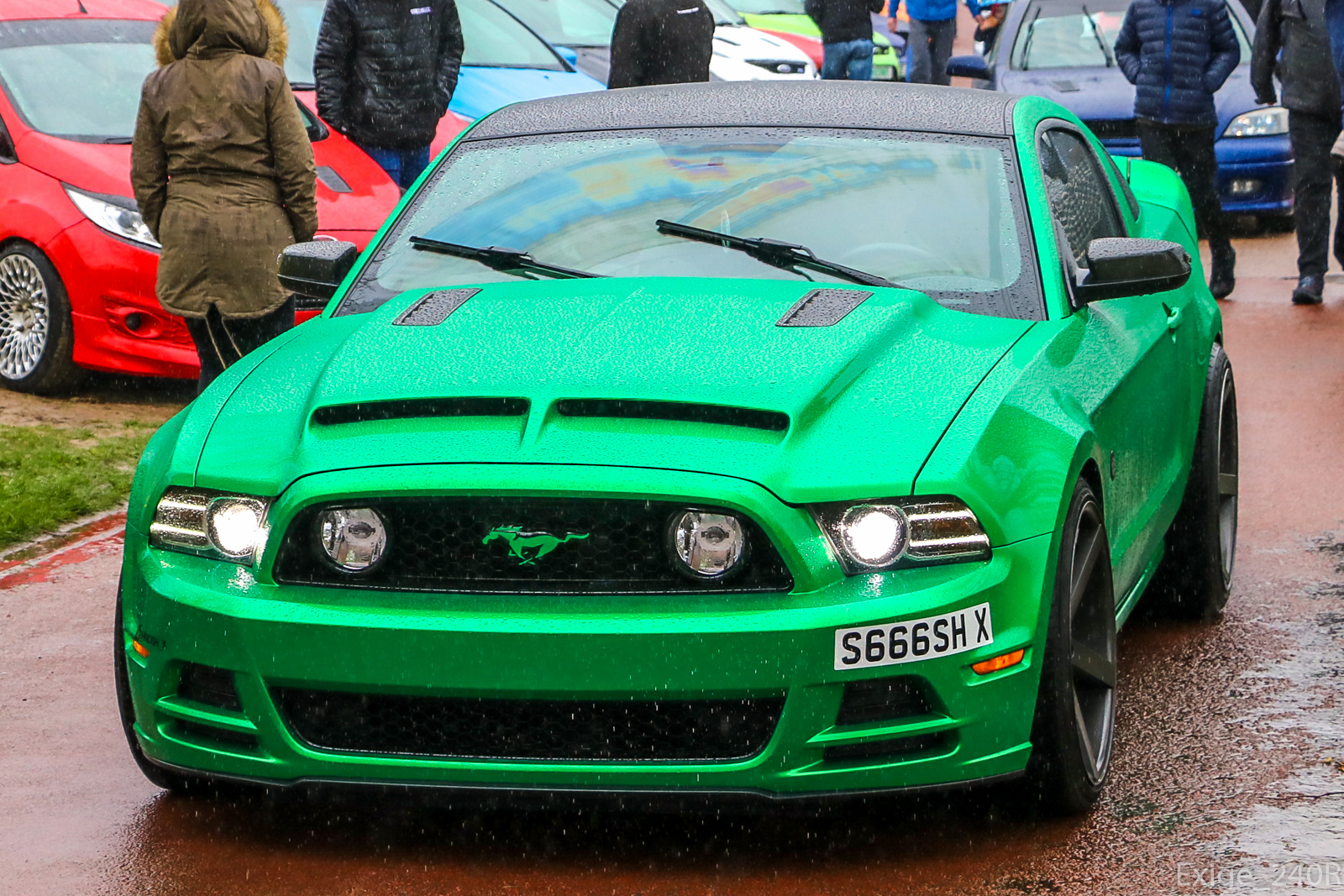 S666SHX, Ford Mustang 5th gen 2-door Coupé (S197), 2nd facelift, 2012–2014
