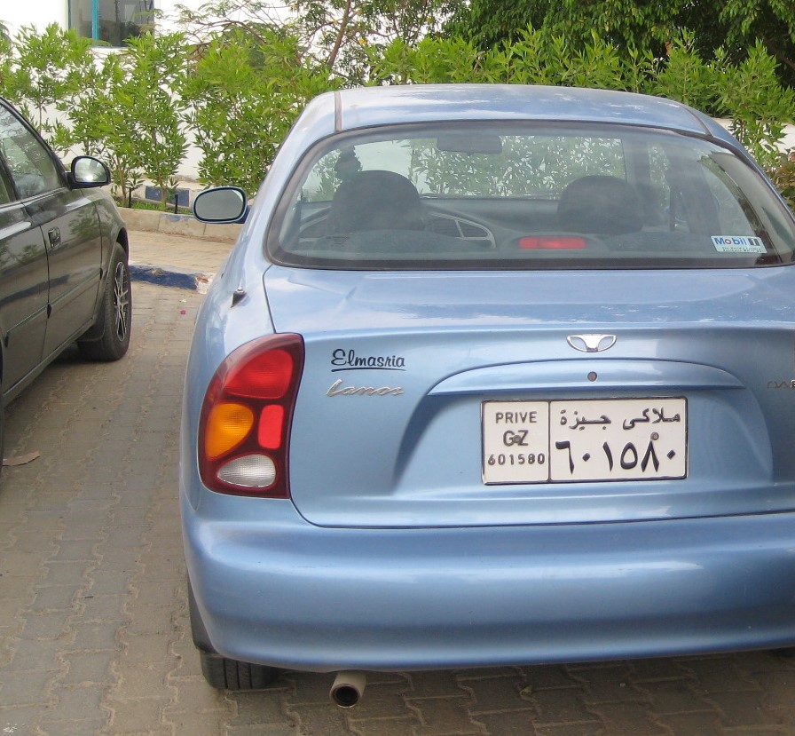 ٦٠١٥٨٠, Daewoo Lanos 1st gen Sedan (T100/T150), 1997–2009
