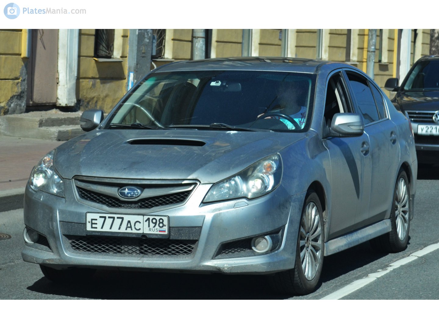 е 777 ас 198, Subaru Legacy 5th gen Sedan (B4) (BM), 2009–2014