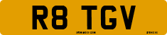 License plate of the United Kingdom, 1983 year system