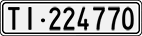 License plate of Switzerland, Cars