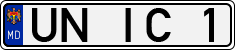 License plate of Moldova, Cars (1992)