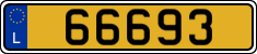 License plate of Luxembourg, Vanity Plates