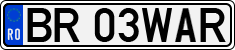 License plate of Romania, Regular plates
