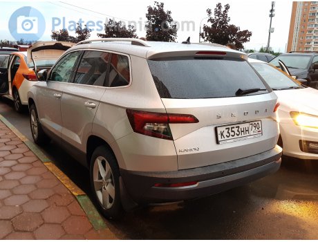 к353нн790, Skoda Karoq