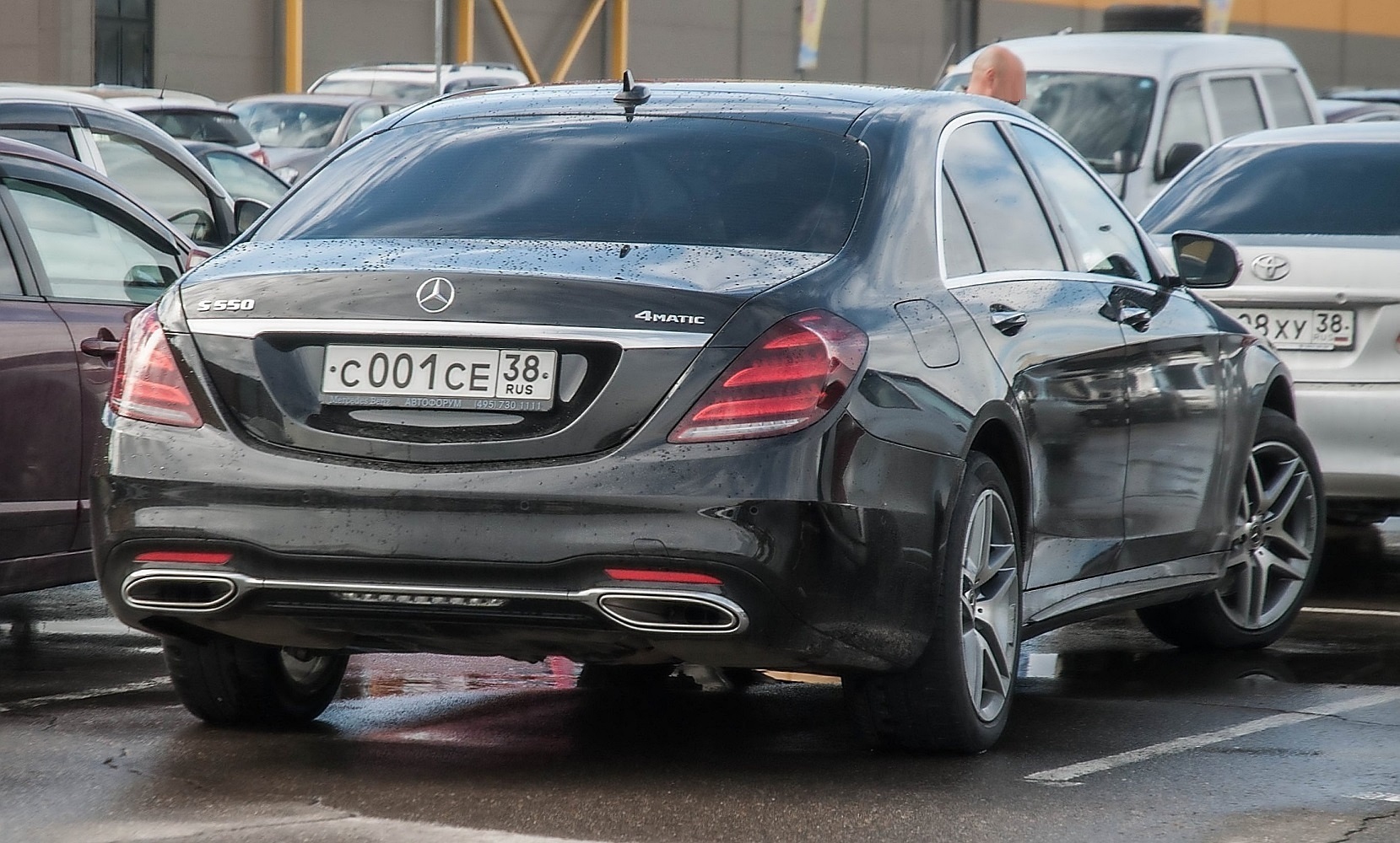 с 001 се 38, Mercedes-Benz S-Klasse 8th gen Sedan (W222/V222), 2013–2020