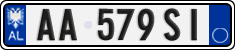 License plate of Albania, Cars (2011)