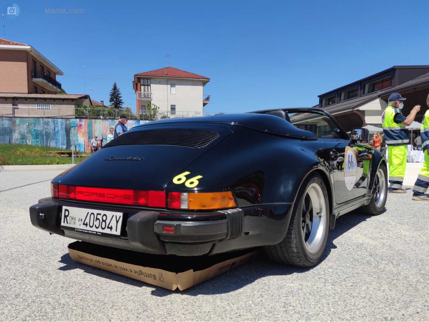 Roma 40584Y, Porsche 911 2nd gen Speedster (930, G-Modell), 1989