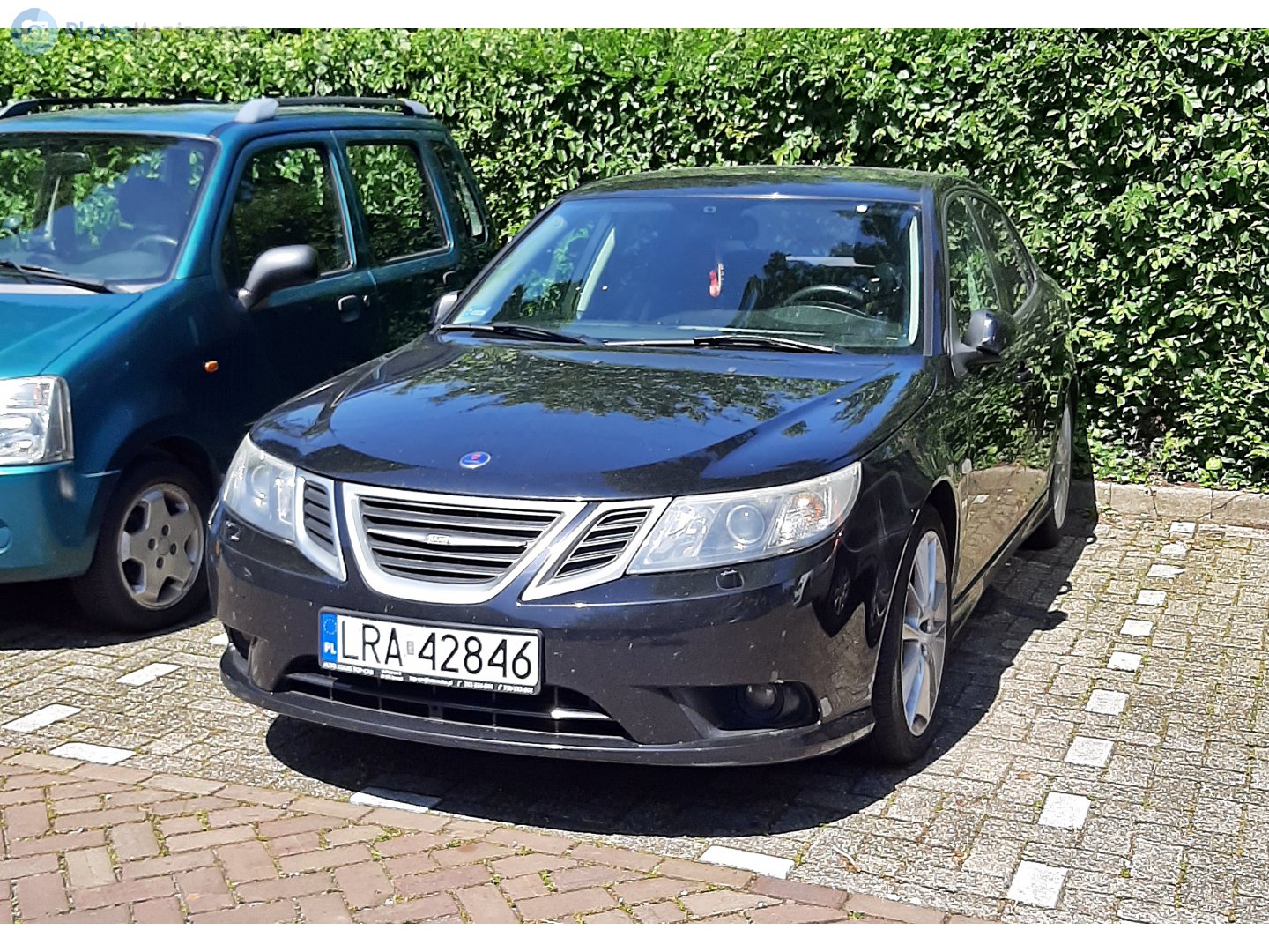 LRA 42846, SAAB 9-3 2nd gen Sedan (YS3F), facelift, 2007–2014