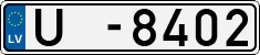 License plate of Latvia, Trailers