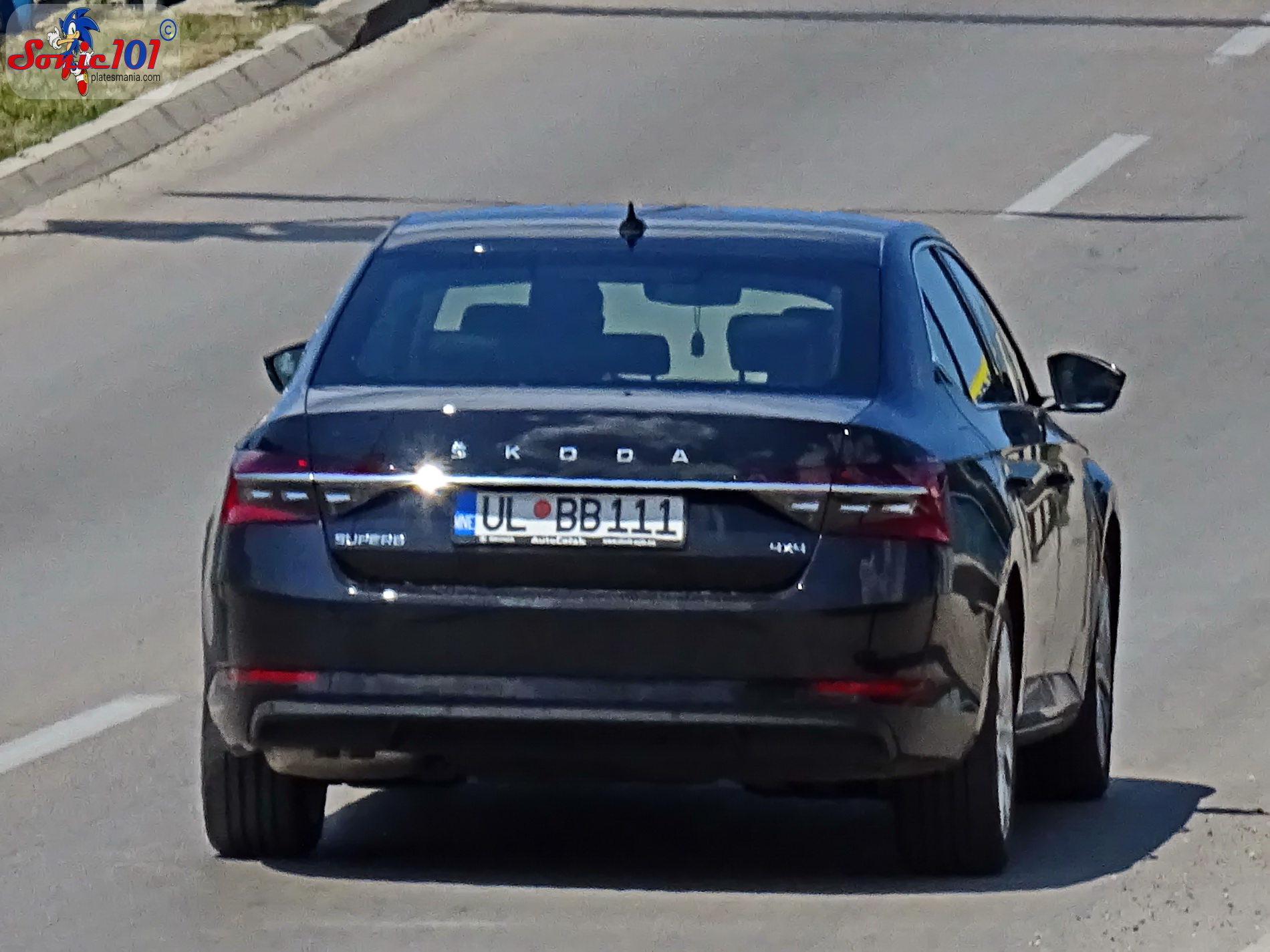 UL BB111, Skoda Superb 3rd gen Liftback (B8/3V3), facelift, 2019–2023