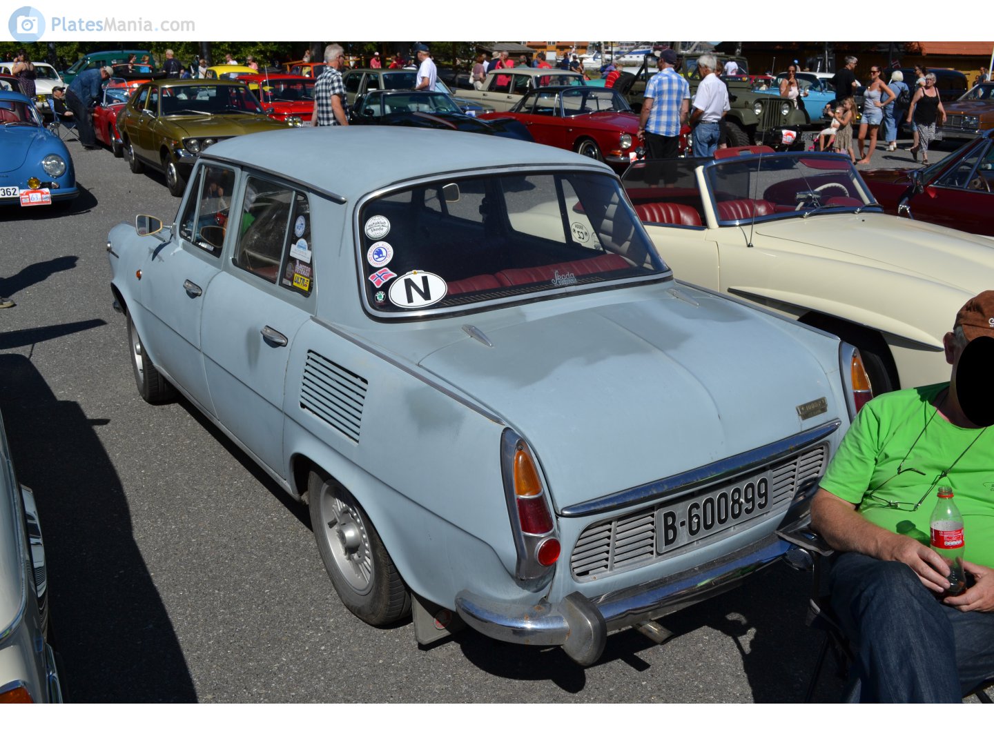B-600899, Skoda 1000/1100 MB 1000MB / 1100 MB, 1968-1969