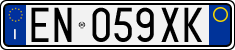 License plate of Italy, Cars (1994 year series)