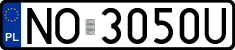 License plates of Poland, Regular car plates