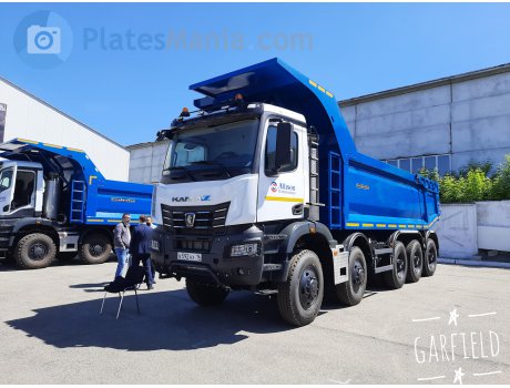 в592нх16, KamAZ 6580