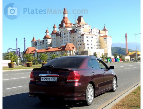 т999тт154, Toyota Allion