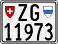 License plate of Switzerland, Motorcycles
