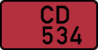 License plate of Latvia, Diplomatic