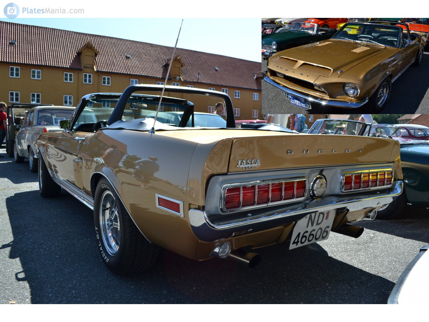 ND 46606, Ford Mustang 1st gen Shelby 2-door Convertible, 1967–1969