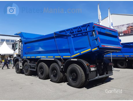 в592нх16, KamAZ 6580