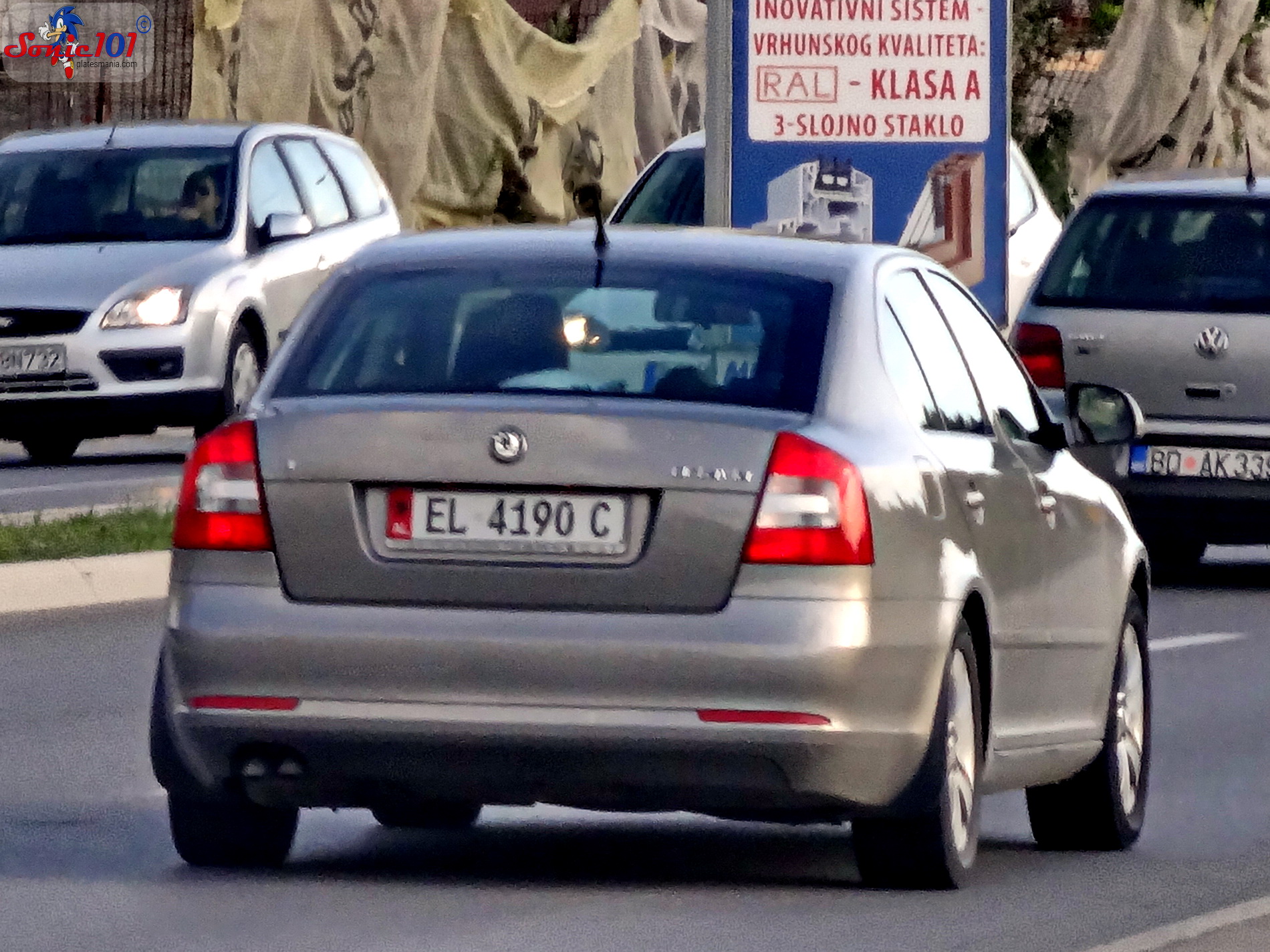 EL 4190 C, Skoda Octavia 2nd gen Liftback (A5/1Z3), facelift, 2009–2013