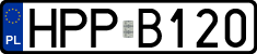 License plates of Poland, Authorities
