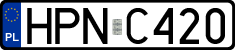 License plates of Poland, Authorities