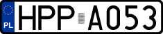 License plates of Poland, Authorities
