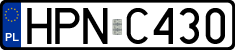 License plates of Poland, Authorities