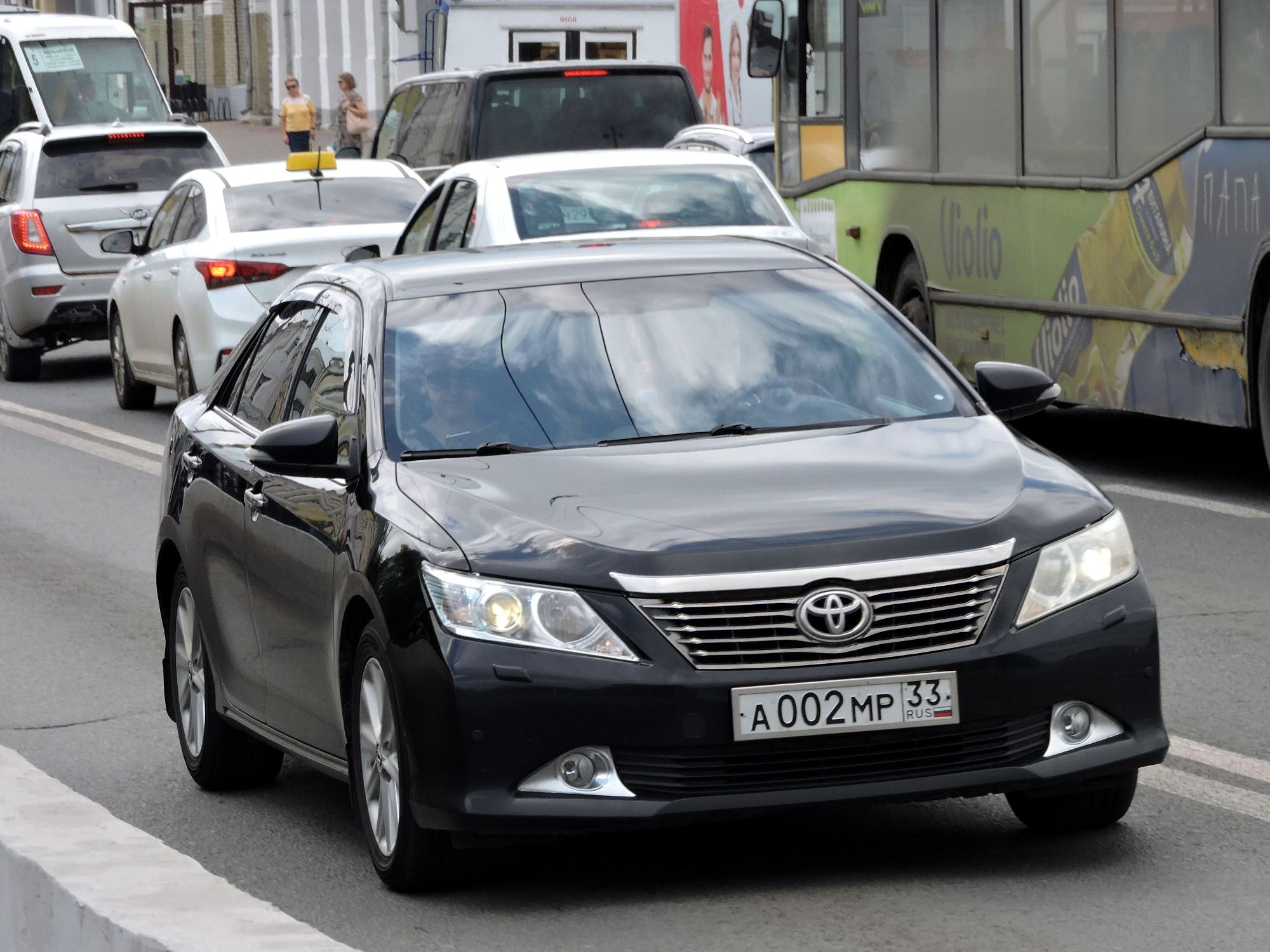 а 002 мр 33, Toyota Camry 7th gen (XV50; Global-market), 2011–2014