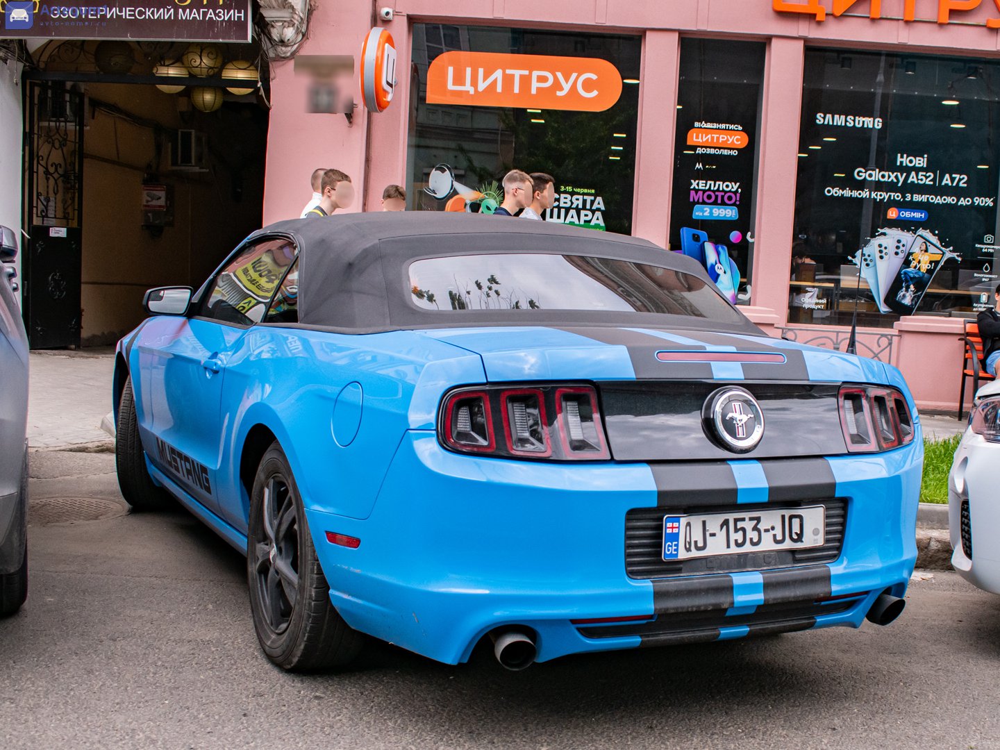 QJ-153-JQ, Ford Mustang 5th gen 2-door Coupé (S197), 2nd facelift, 2012–2014