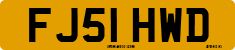 License plate of the United Kingdom, 2001 year system