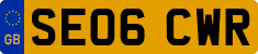 License plate of the United Kingdom, 2001 year system