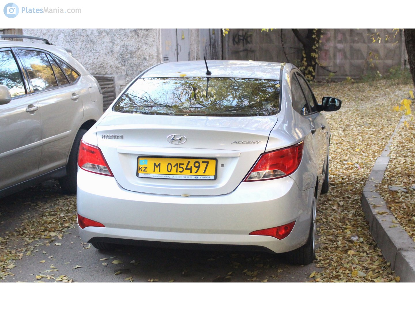 M 015497, Hyundai Accent 4th gen Sedan (RB), facelift, 2014–2019