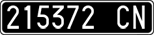 License plate of Italy, Cars (1927 year series)