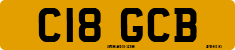 License plate of the United Kingdom, 1983 year system