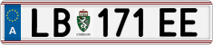 License plate of Austria, Regular plates