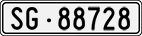 License plate of Switzerland, Cars