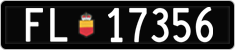 License plate of Liechtenstein, Cars