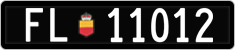 License plate of Liechtenstein, Cars
