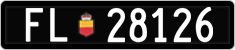 License plate of Liechtenstein, Cars