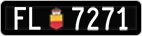 License plate of Liechtenstein, Cars