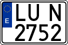 License plates of Spain, 1971 year series
